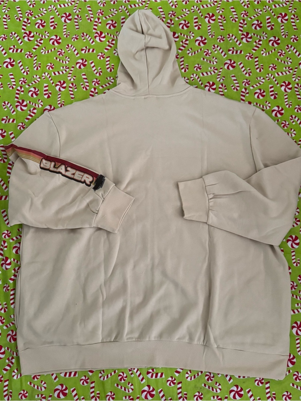 Chevy Blazer K5 Men's 5XL Full Zip Fleece Graphic Hoodie Chevrolet GM Gravel NWT - Picture 11 of 16